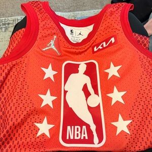 Jordan Giannis Antetokounmpo 2022 NBA All Star Swingman Jersey Sz M